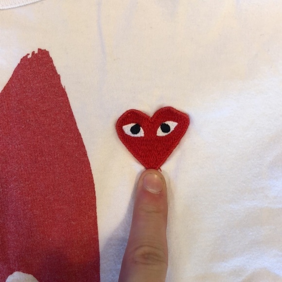 Cdg Play Logo T-Shirt - Picture 3 of 6